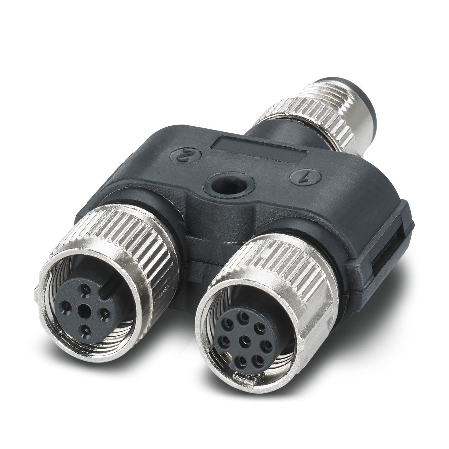 SAC-8PY-M/2XF BK 3-PSR