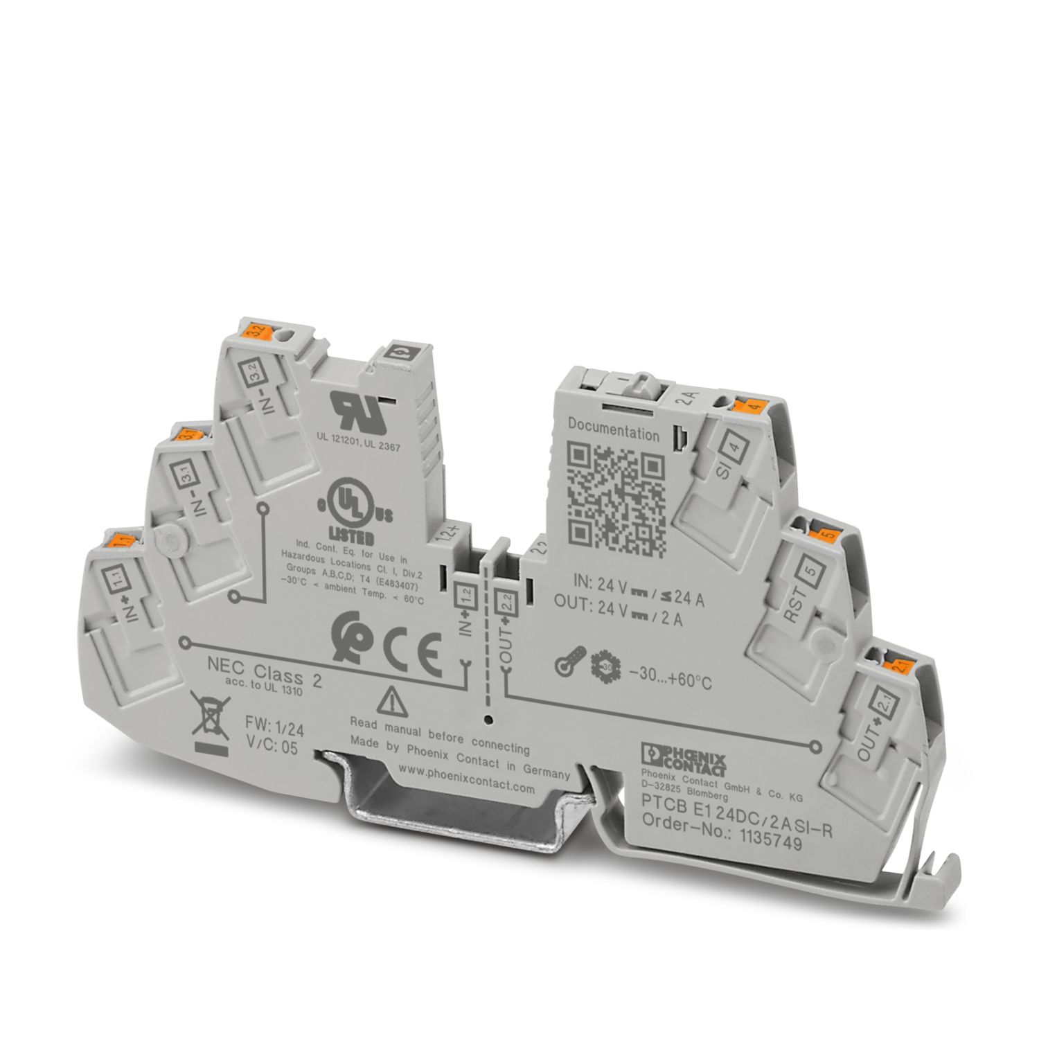 PTCB E1 24DC/2A SI-R