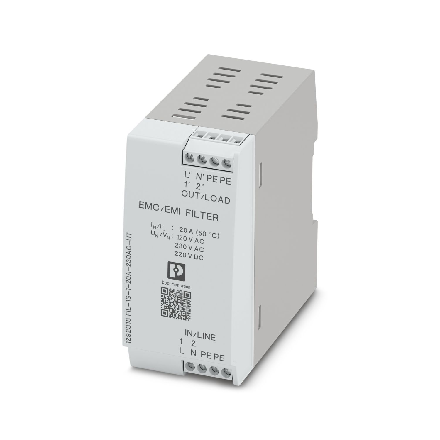 FIL-1S-1-20A-230AC-UT