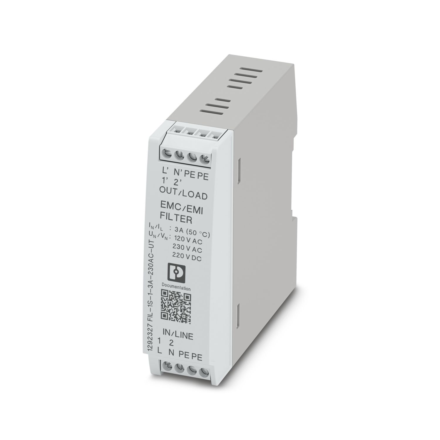 FIL-1S-1-3A-230AC-UT