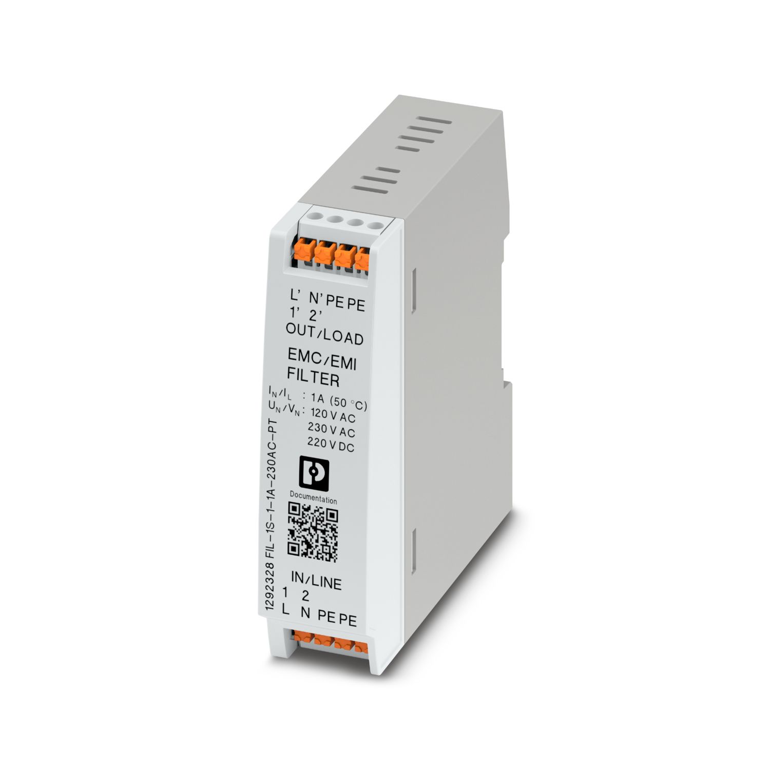 FIL-1S-1-1A-230AC-PT
