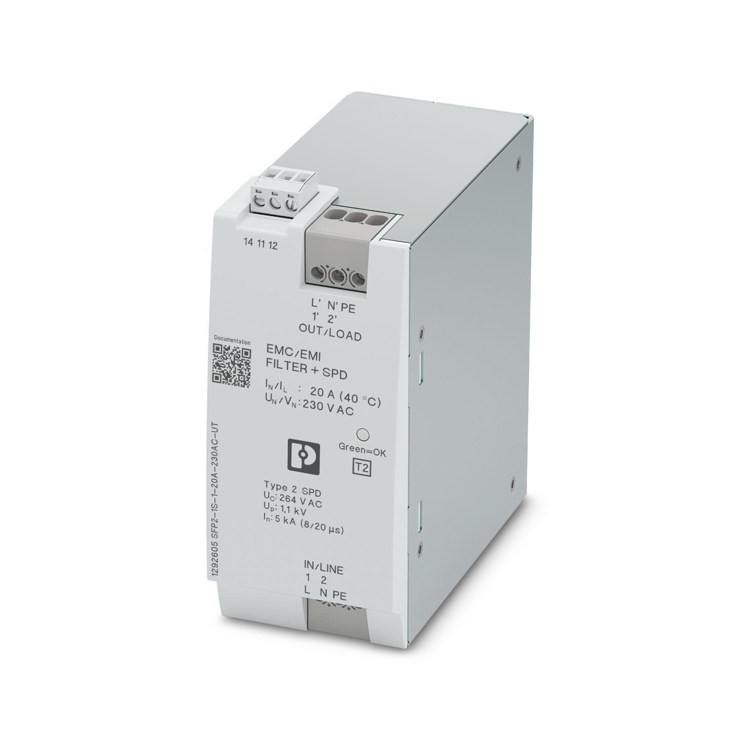 SFP2-1S-1-20A-230AC-UT