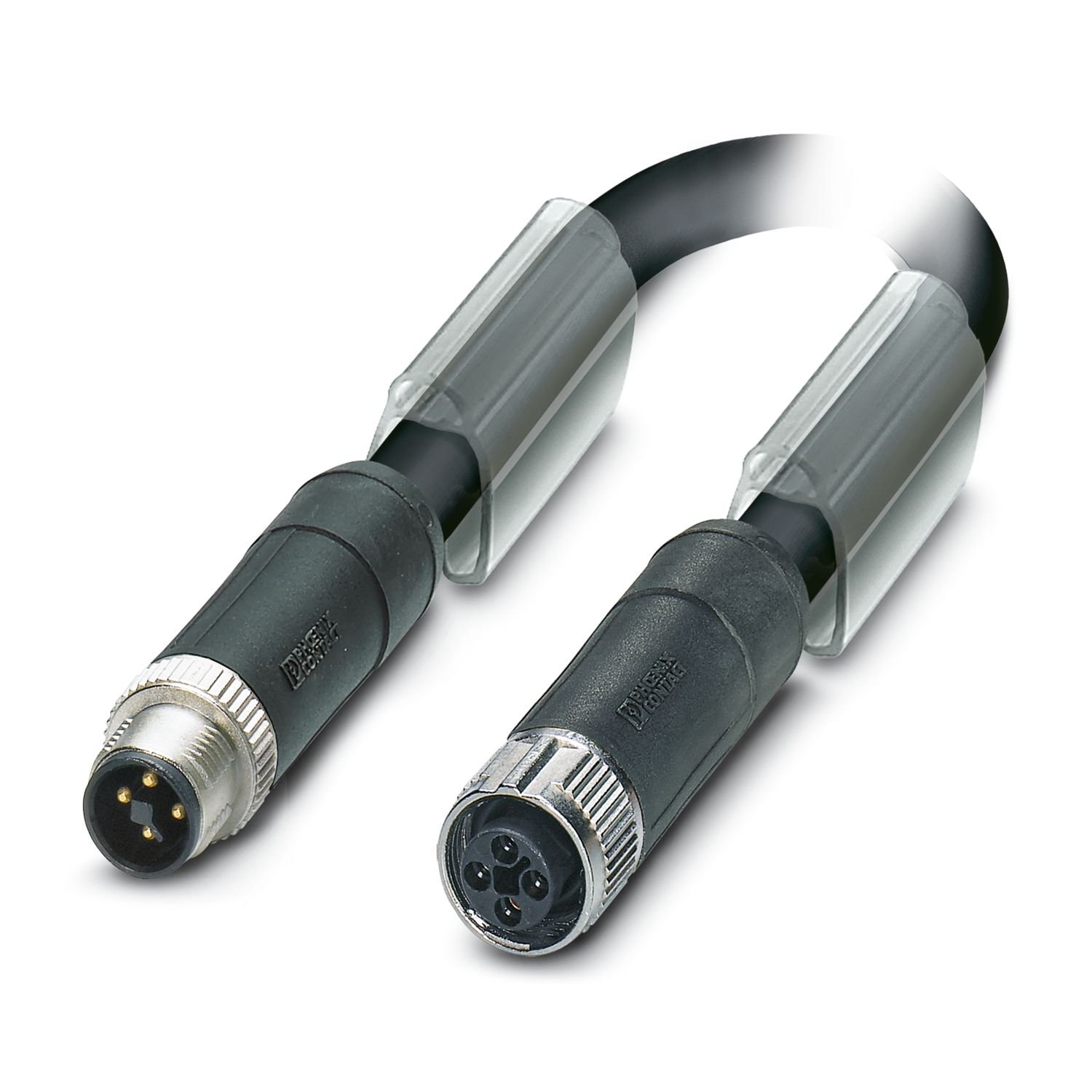 SAC-4P-M12MST/ 2,0-PUR/M12FST