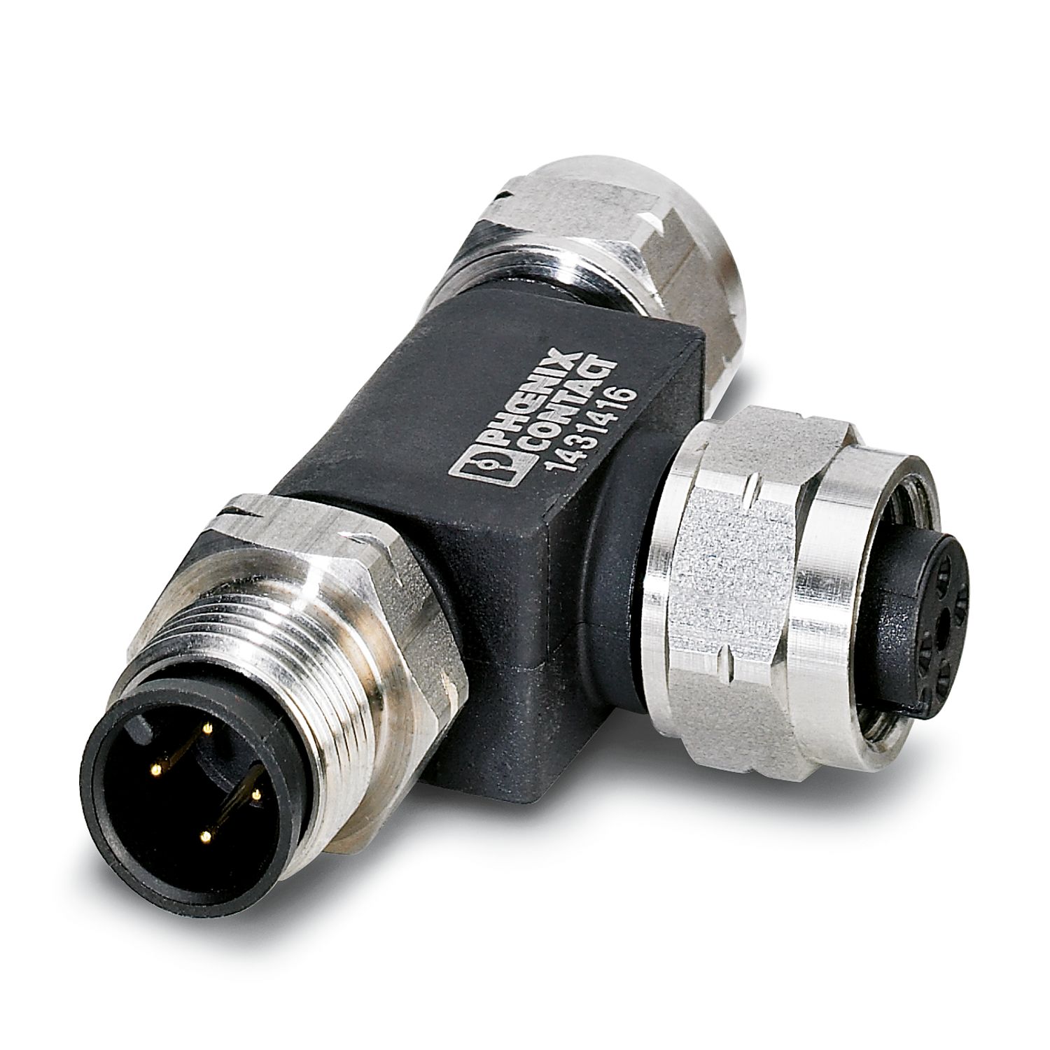 SAC-4P-M12T/2XM12 FF VA