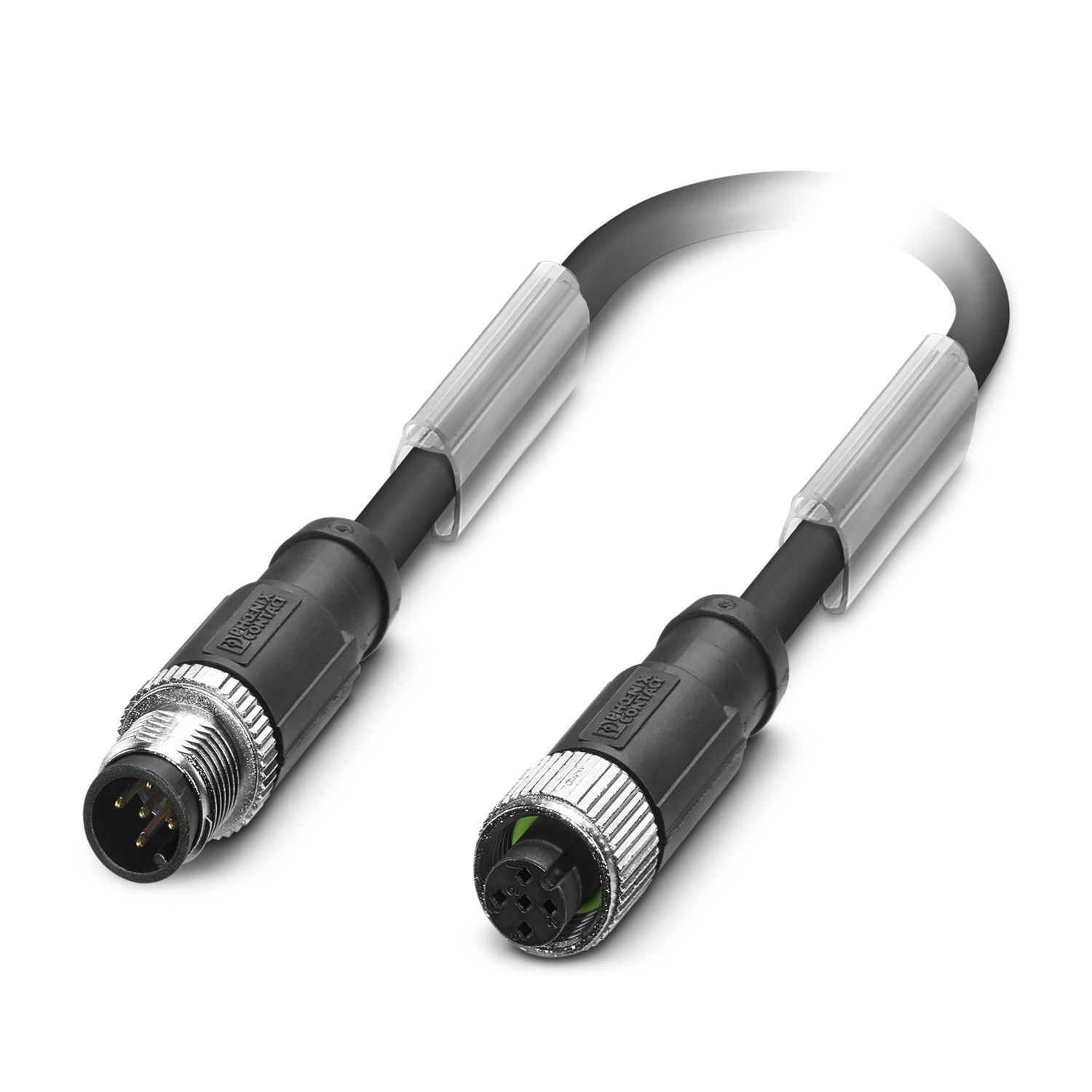 SAC-5P-M12MS/10,0-PUR/M12FS SH