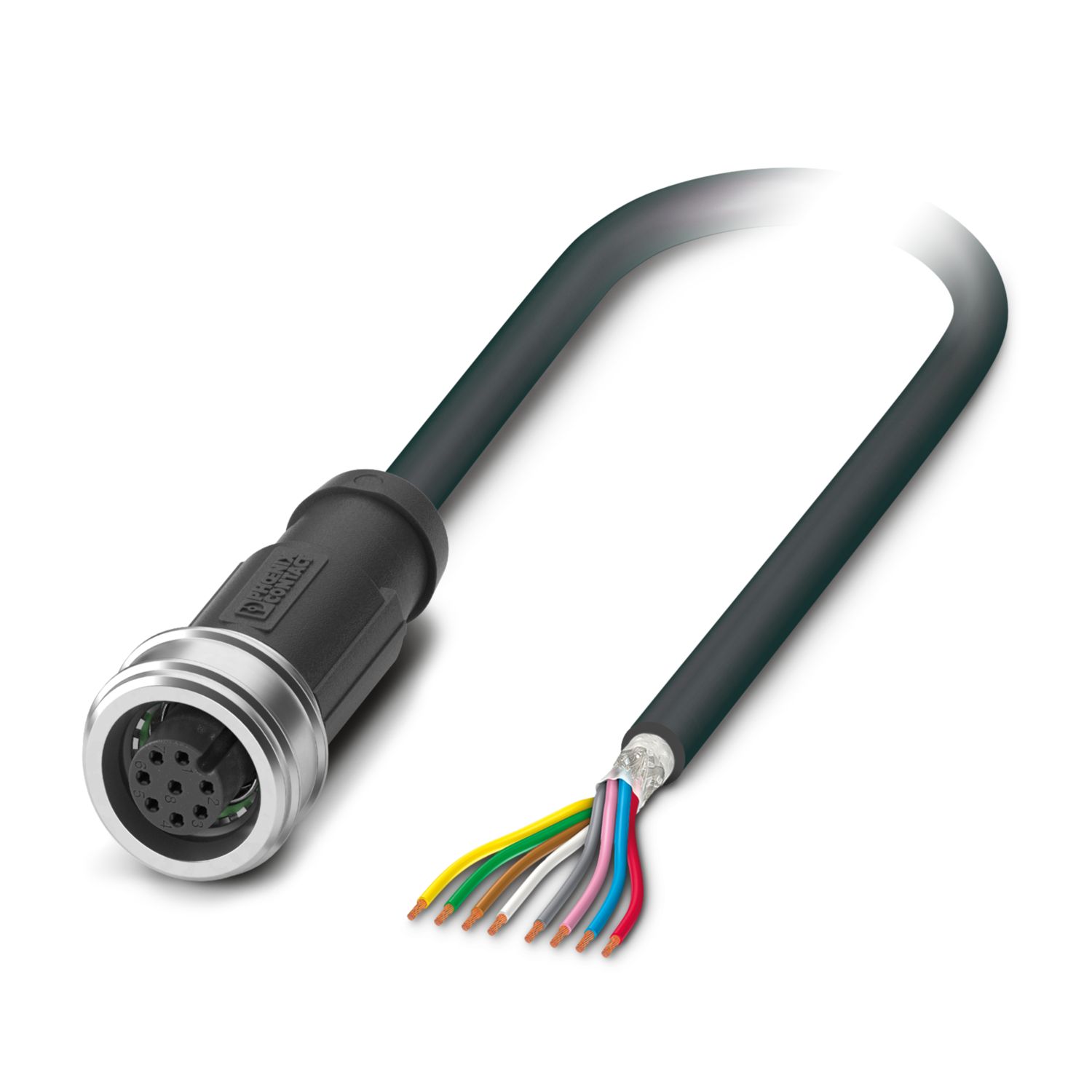SAC-8P- 1,5-PUR/P12FS SH