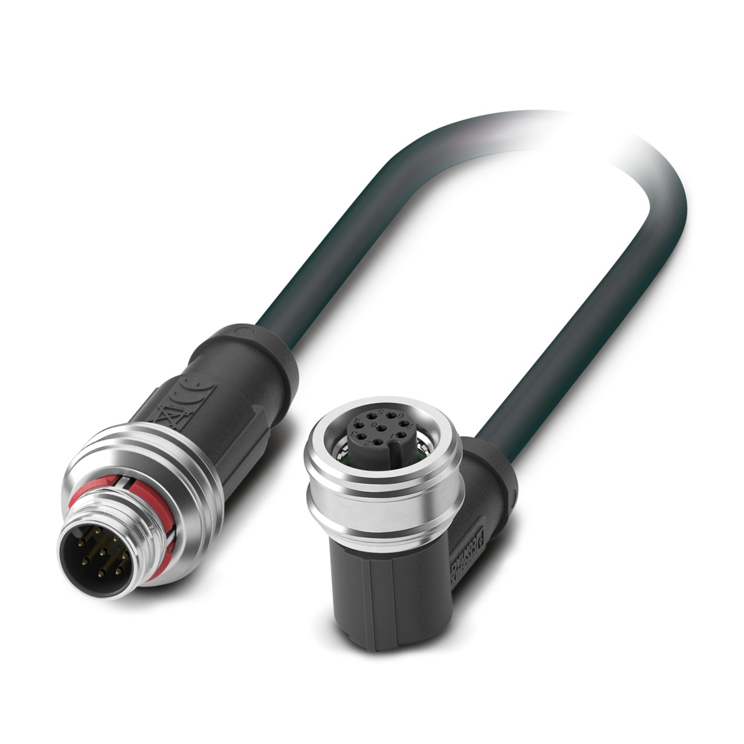 SAC-8P-P12MS/ 3,0-PUR/P12FR SH