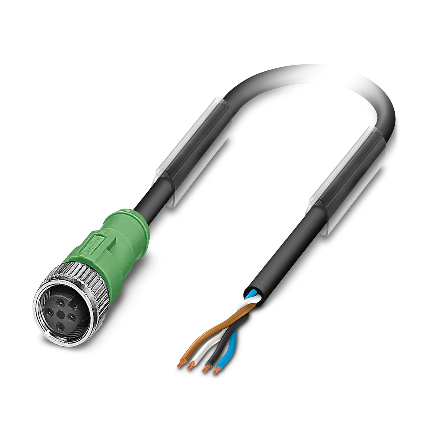 SAC-4P- 5,0-PUR/M12FS
