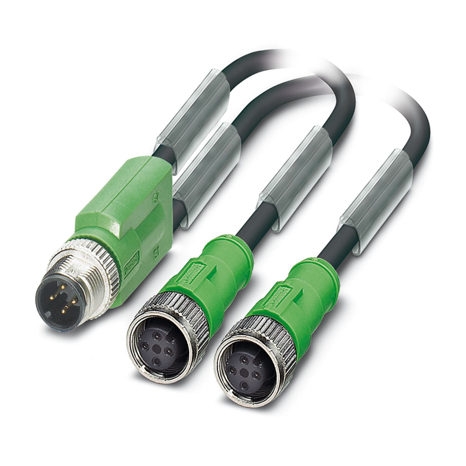 SAC-3P-M12Y/2X3,0-PUR/M12FS B