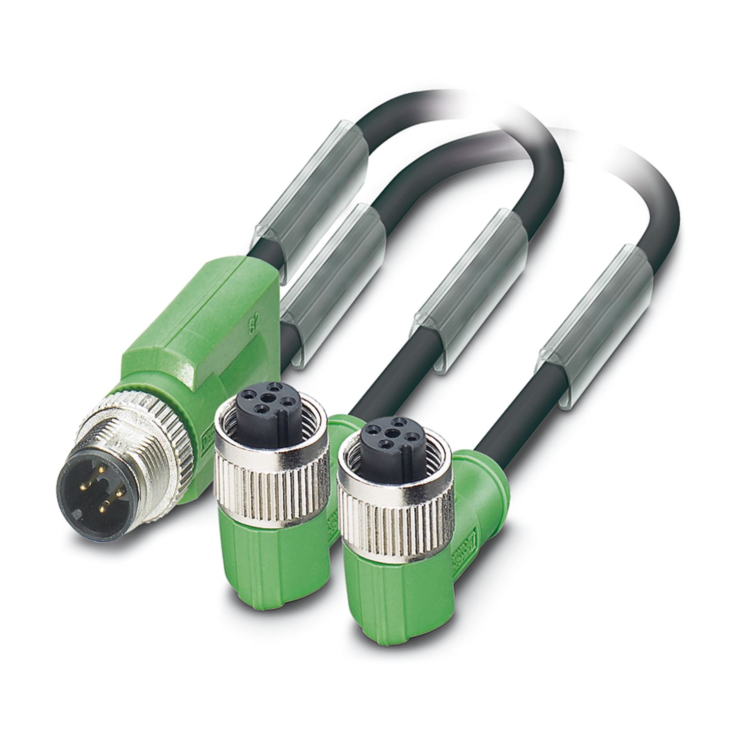 SAC-3P-M12Y/2X0,6-PUR/M12FR B
