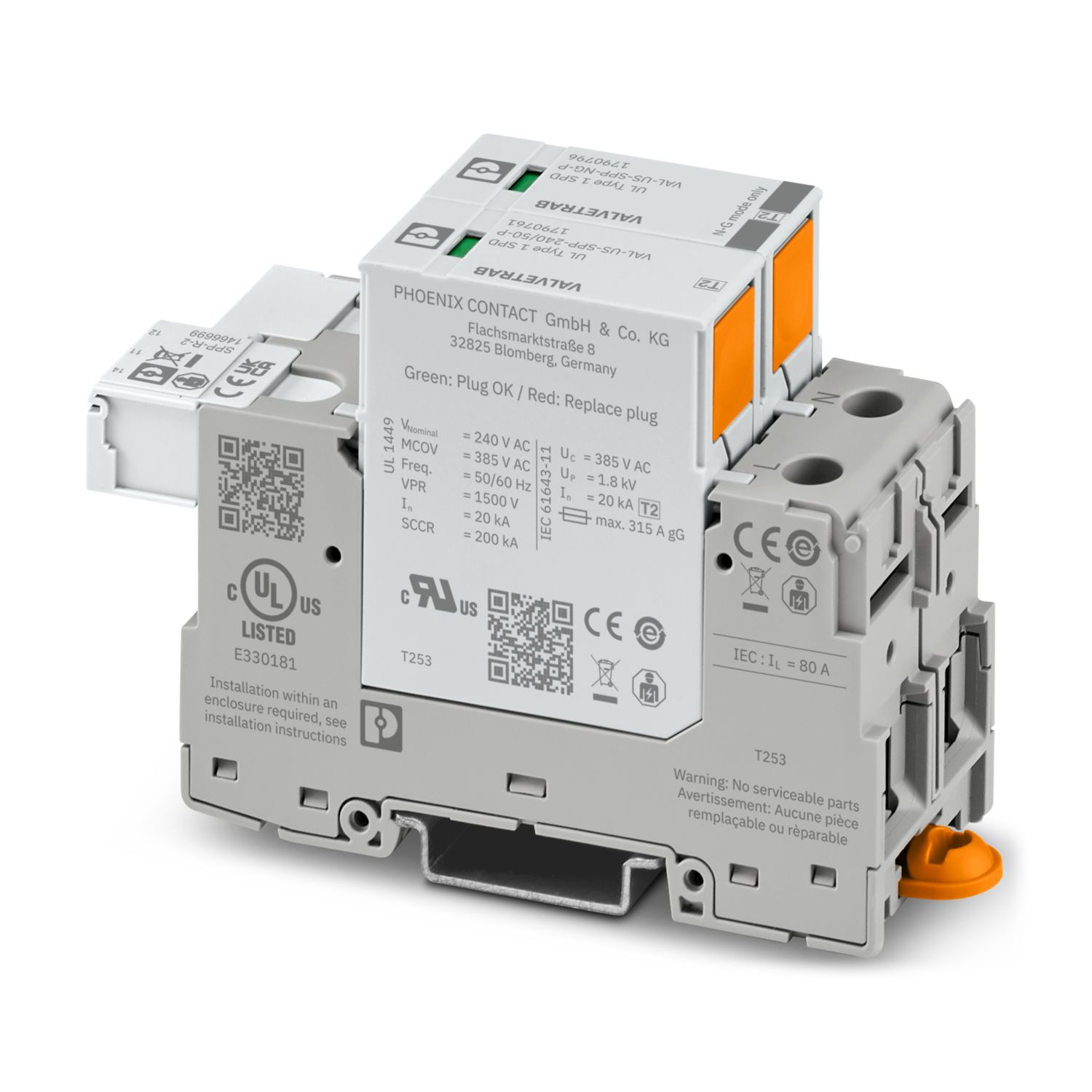 VAL-US-SPP-240/50/1+1-R