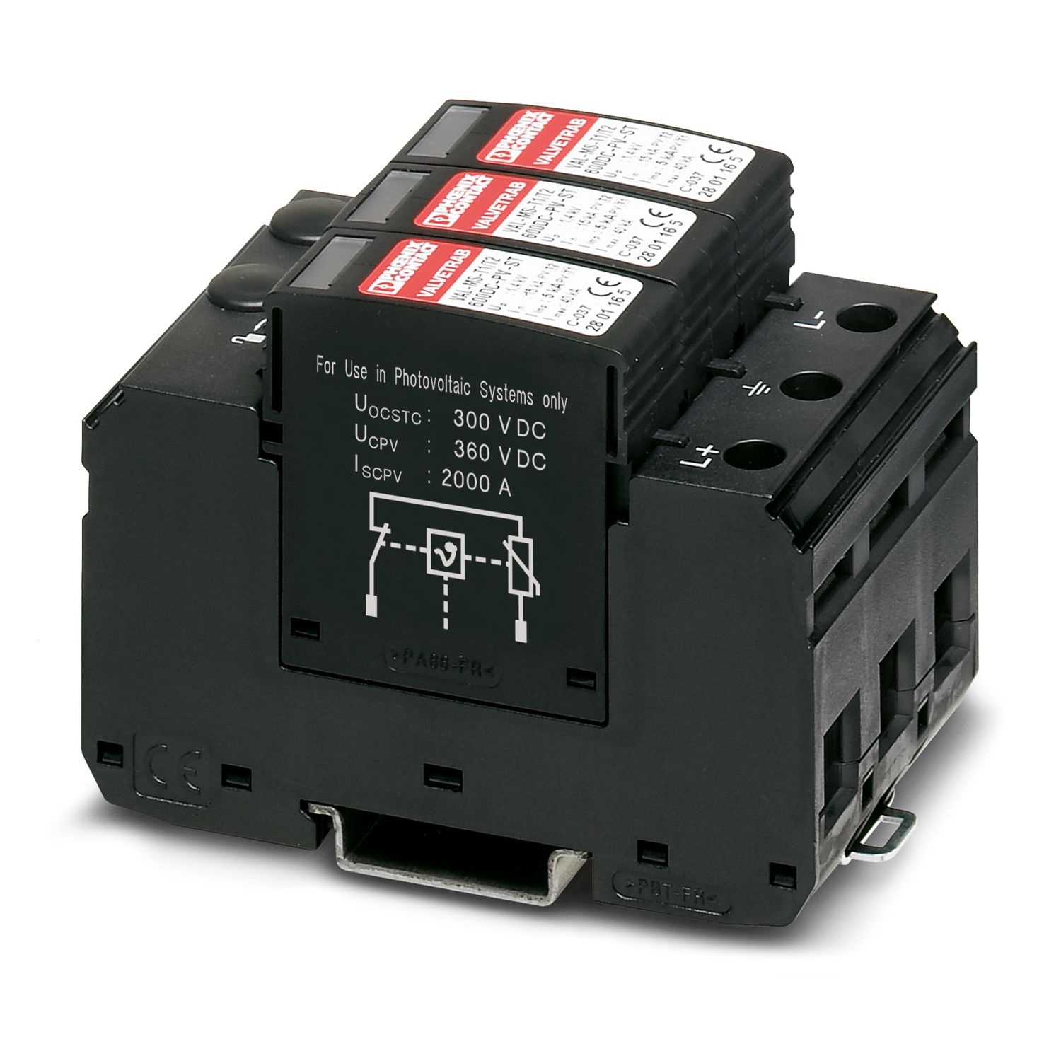 VAL-MS-T1/T2 600DC-PV/2+V