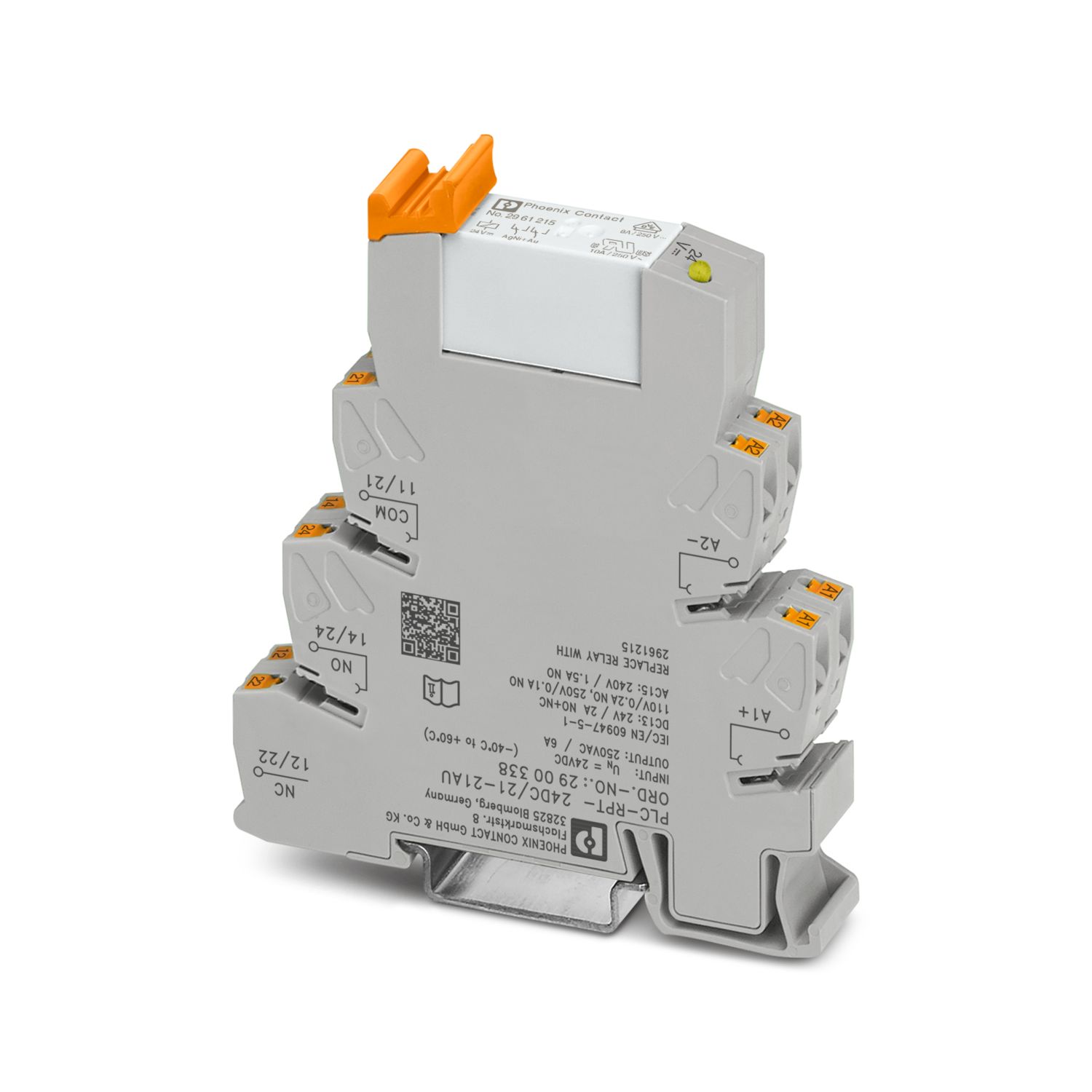 PLC-RPT- 24DC/21-21AU – Relay mỏng 2PDT