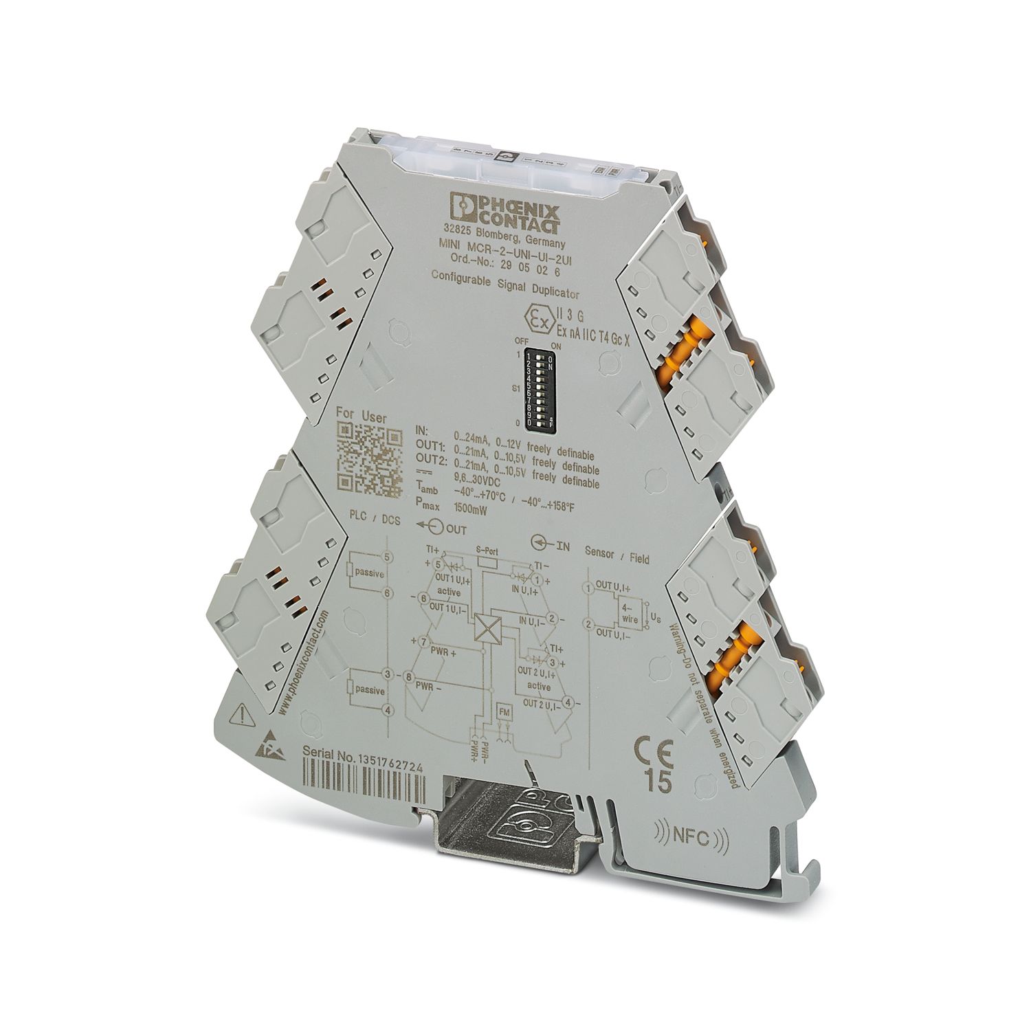 MINI MCR-2-UNI-UI-2UI