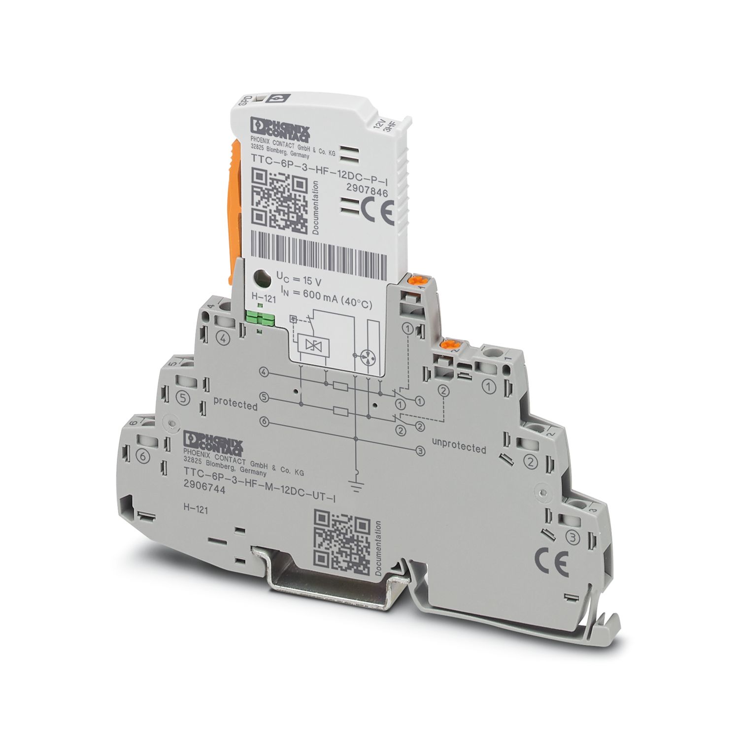 TTC-6P-3-HF-M-12DC-UT-I