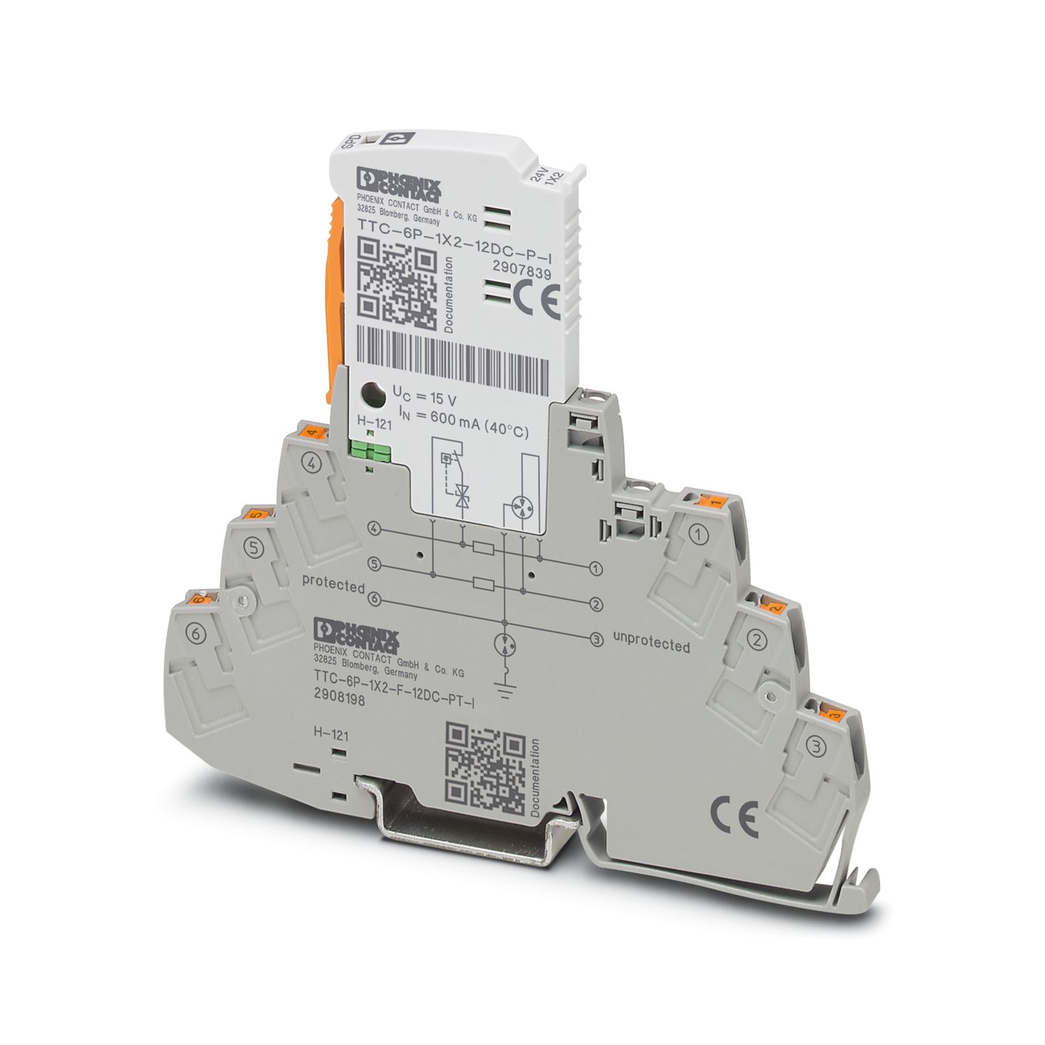 TTC-6P-1X2-F-12DC-PT-I